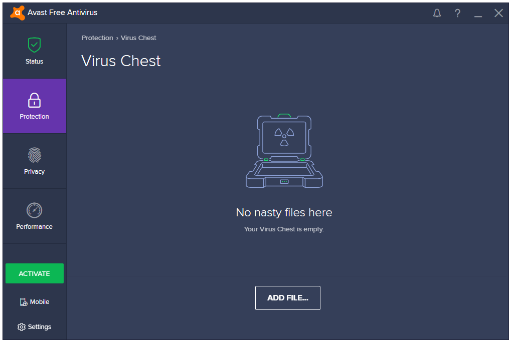 avast for mac chest